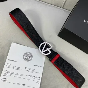 Versace Leather Belt