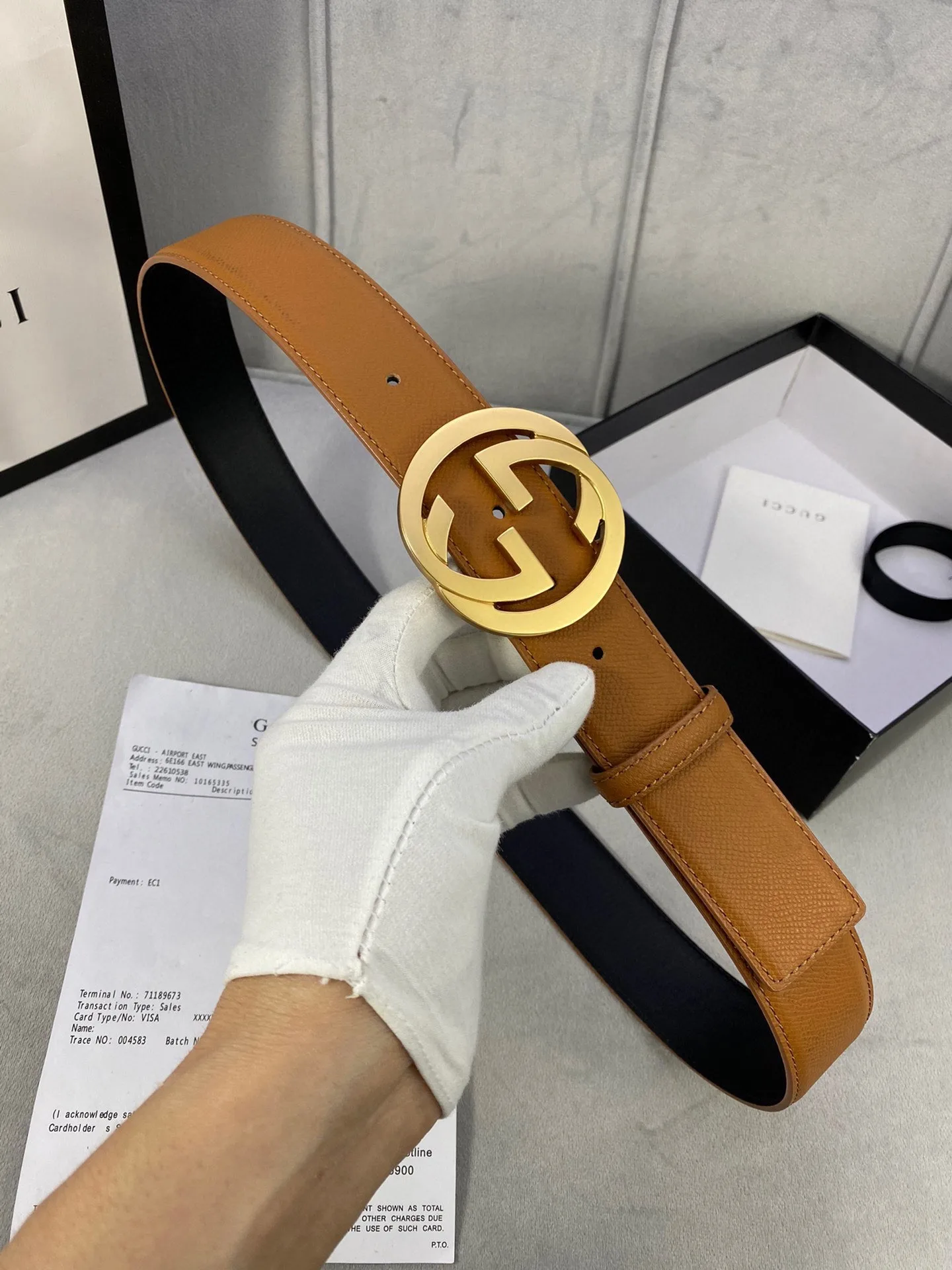 Gucci Leather Belt