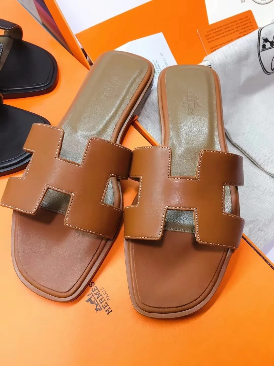Hermès Slippers