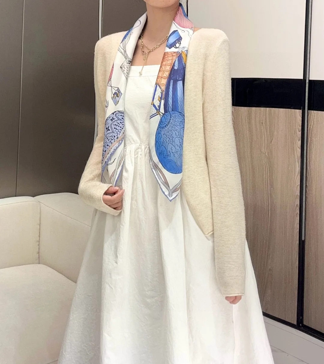 Louis Vuitton Silk Scarf