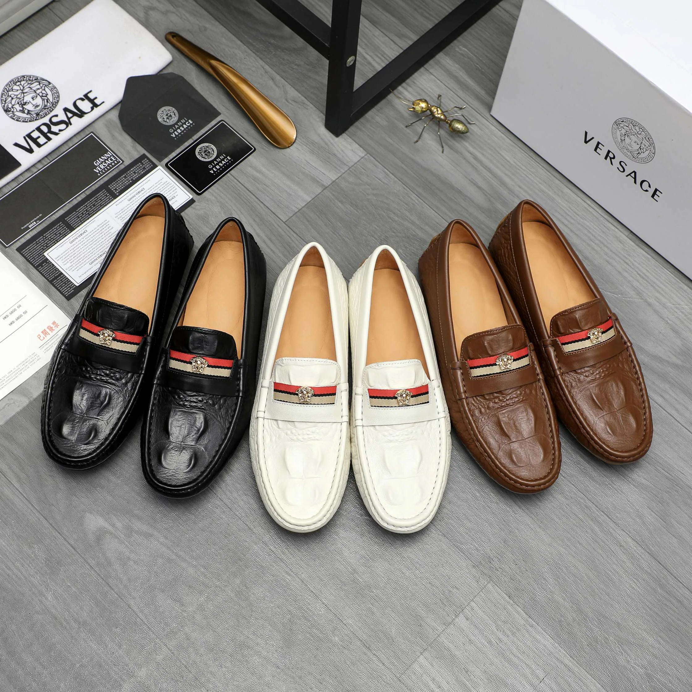 Versace Leather Shoes