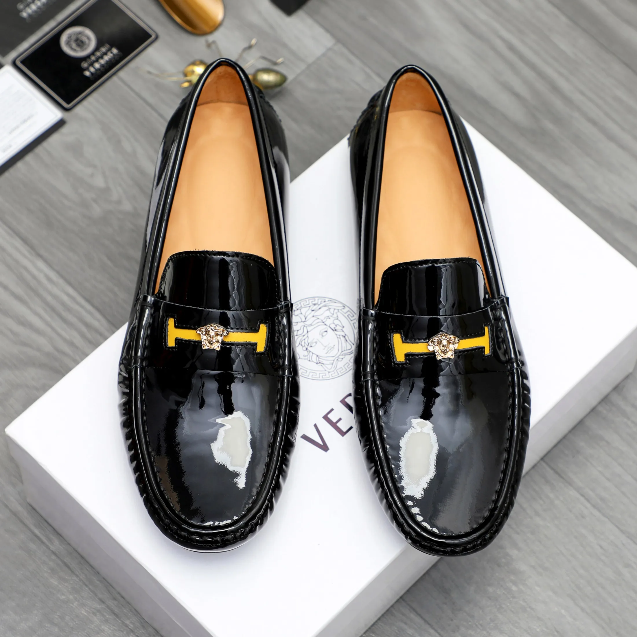 Versace Leather Shoes