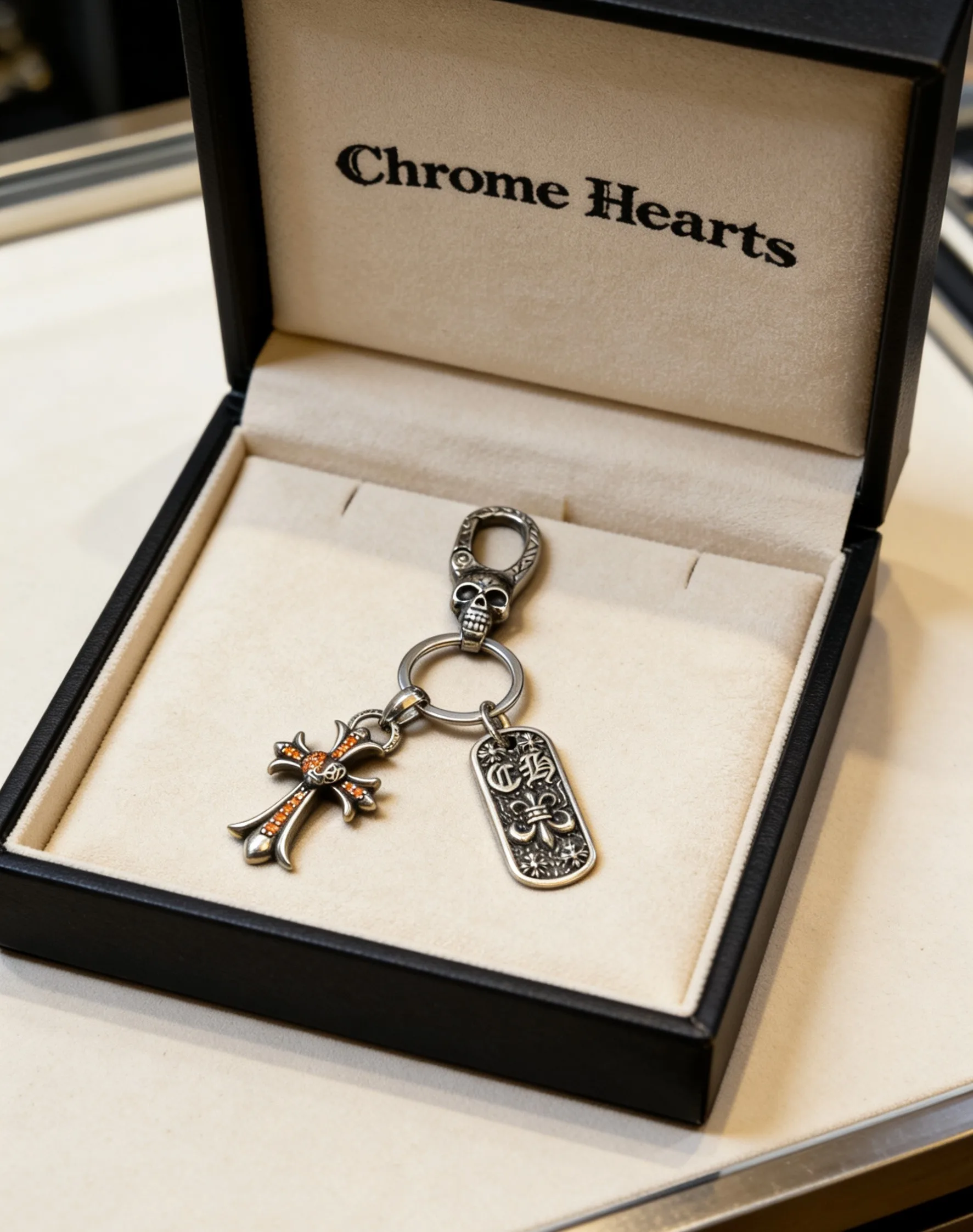 Chrome Hearts Keychain
