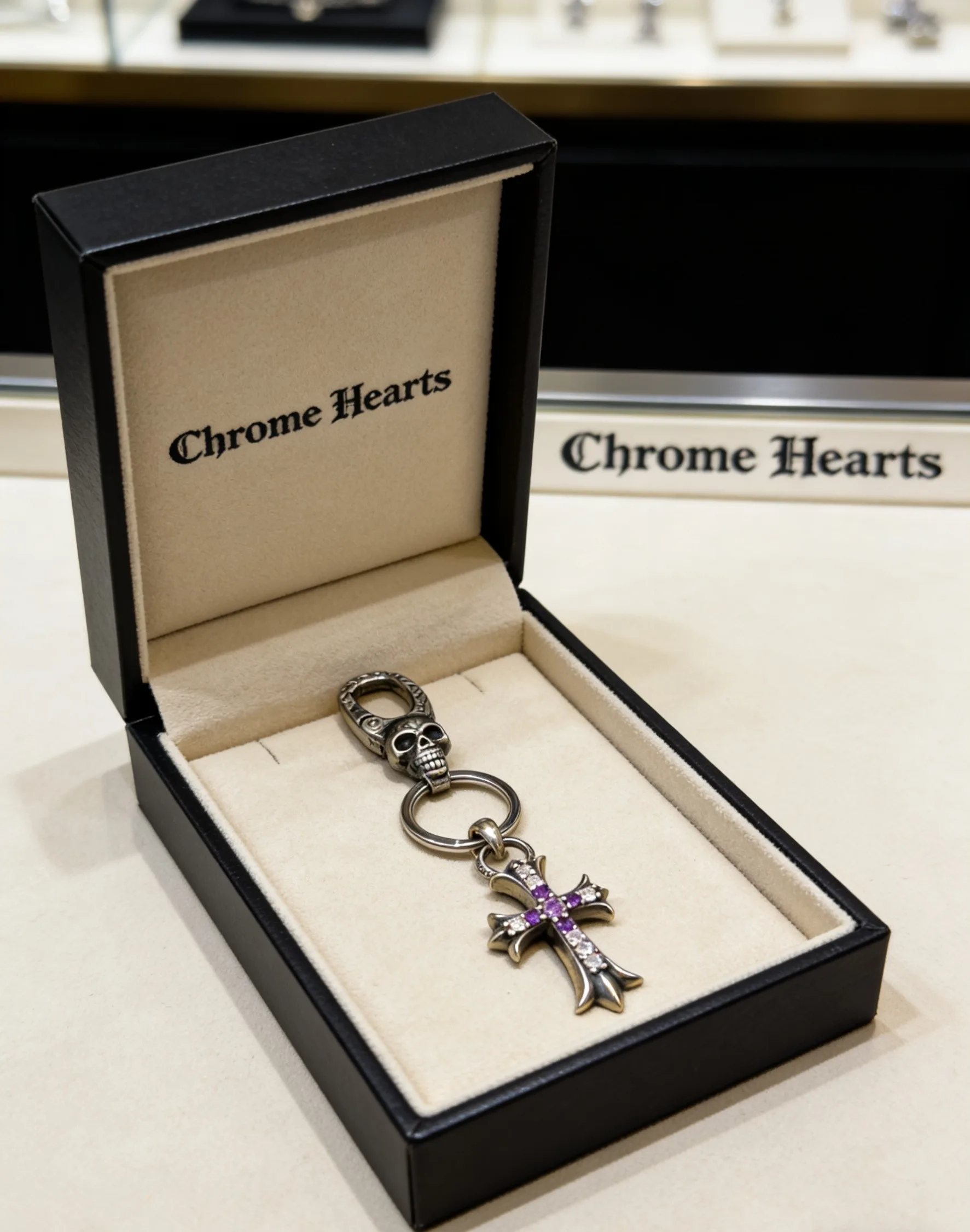 Chrome Hearts Keychain