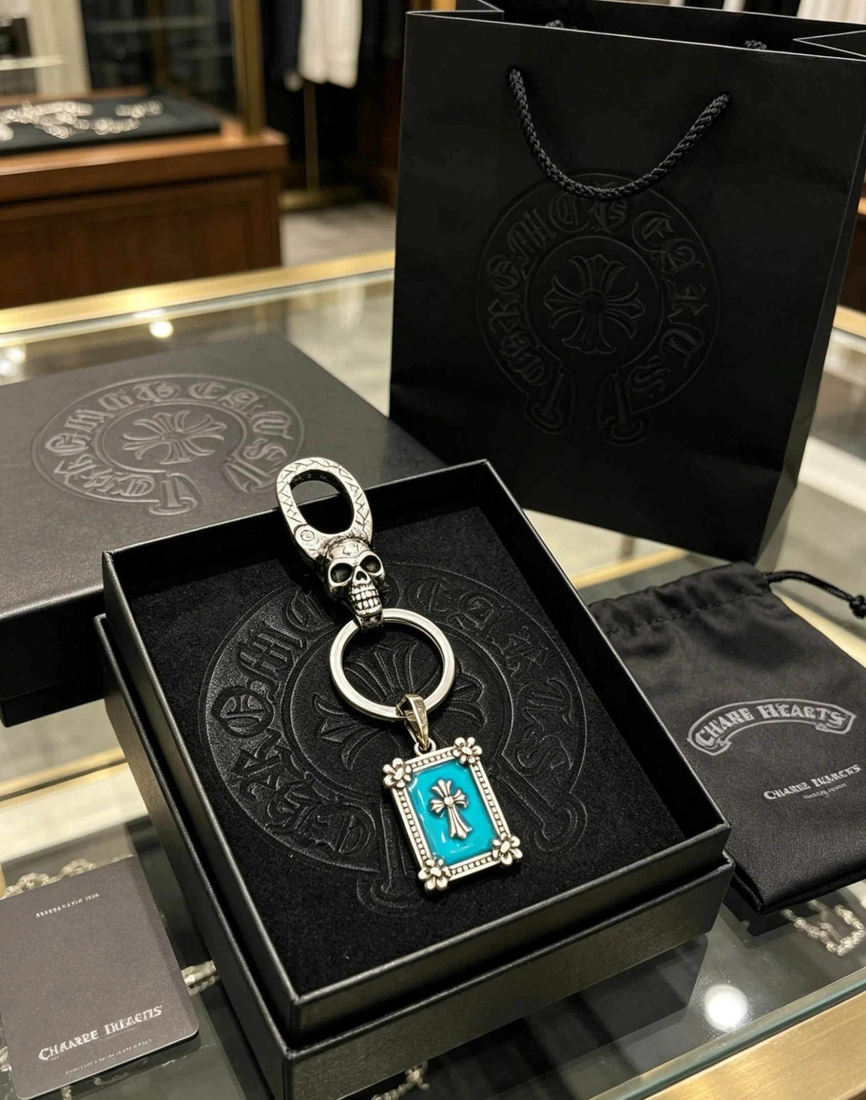 Chrome Hearts Keychain