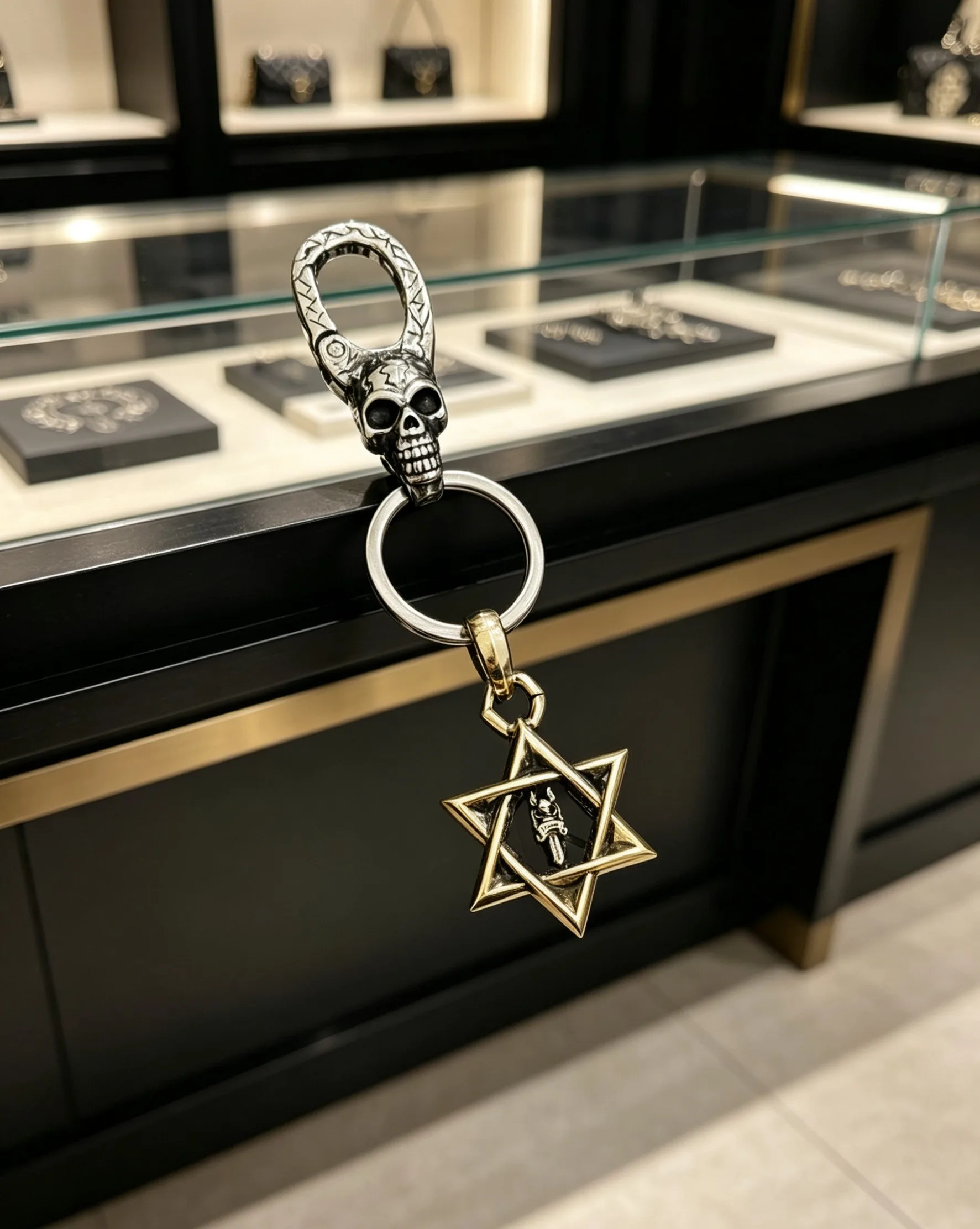 Chrome Hearts Keychain