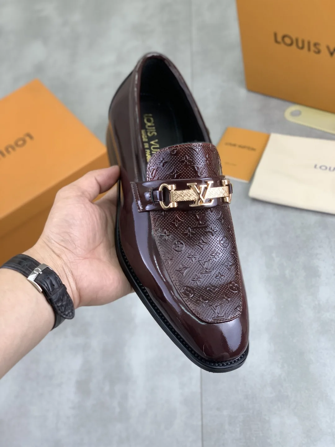 Louis Vuitton Leather Shoes