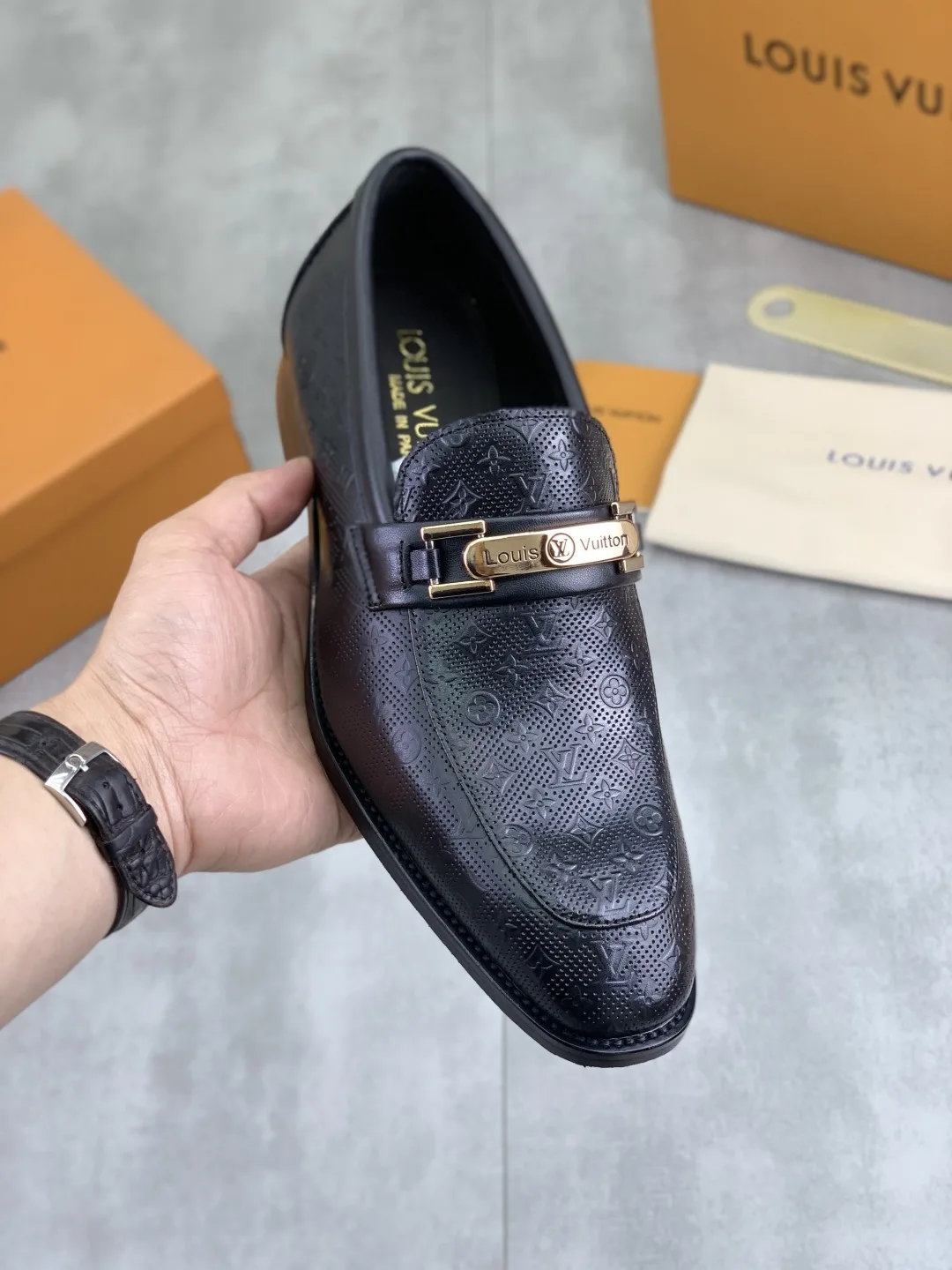 Louis Vuitton Leather Shoes
