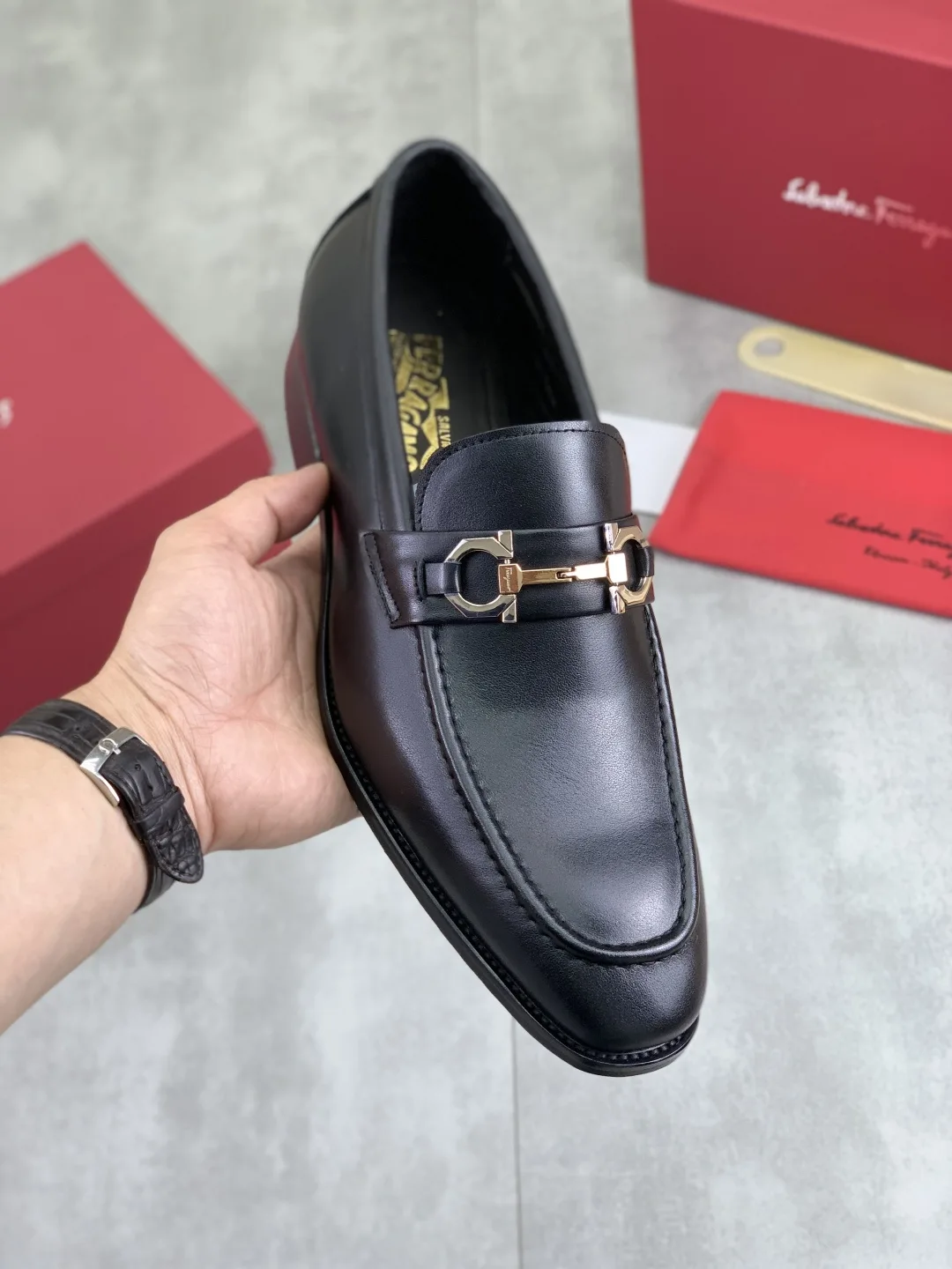 Salvatore Ferragamo Leather Shoes
