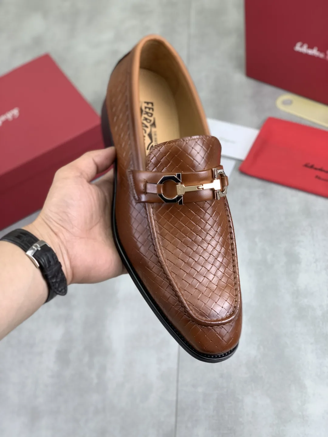 Salvatore Ferragamo Leather Shoes
