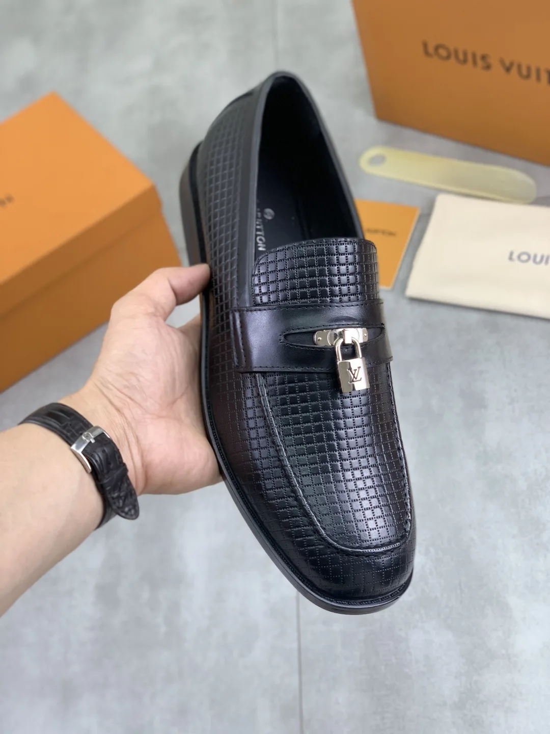 Louis Vuitton Leather Shoes