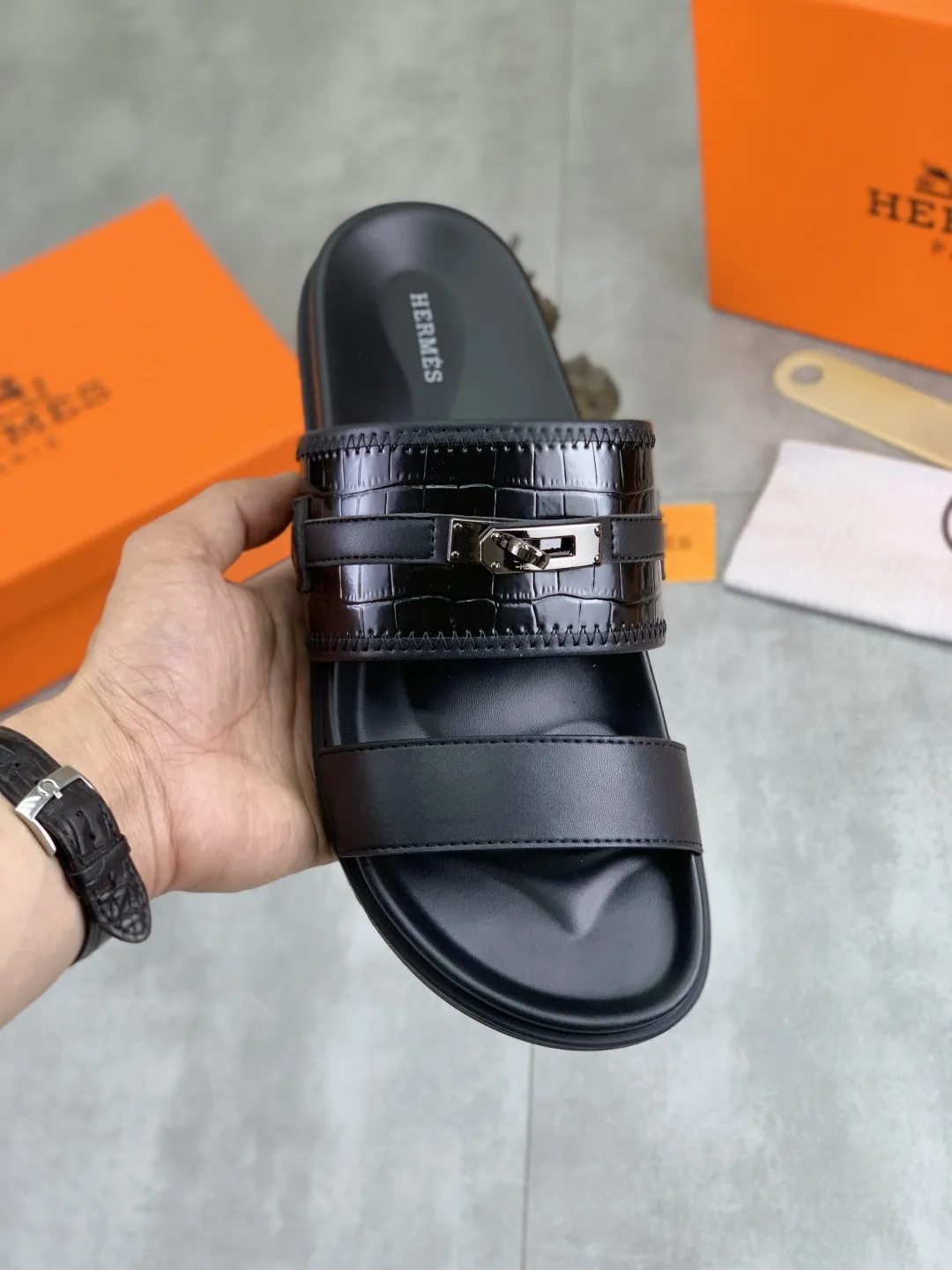 Hermès Slippers