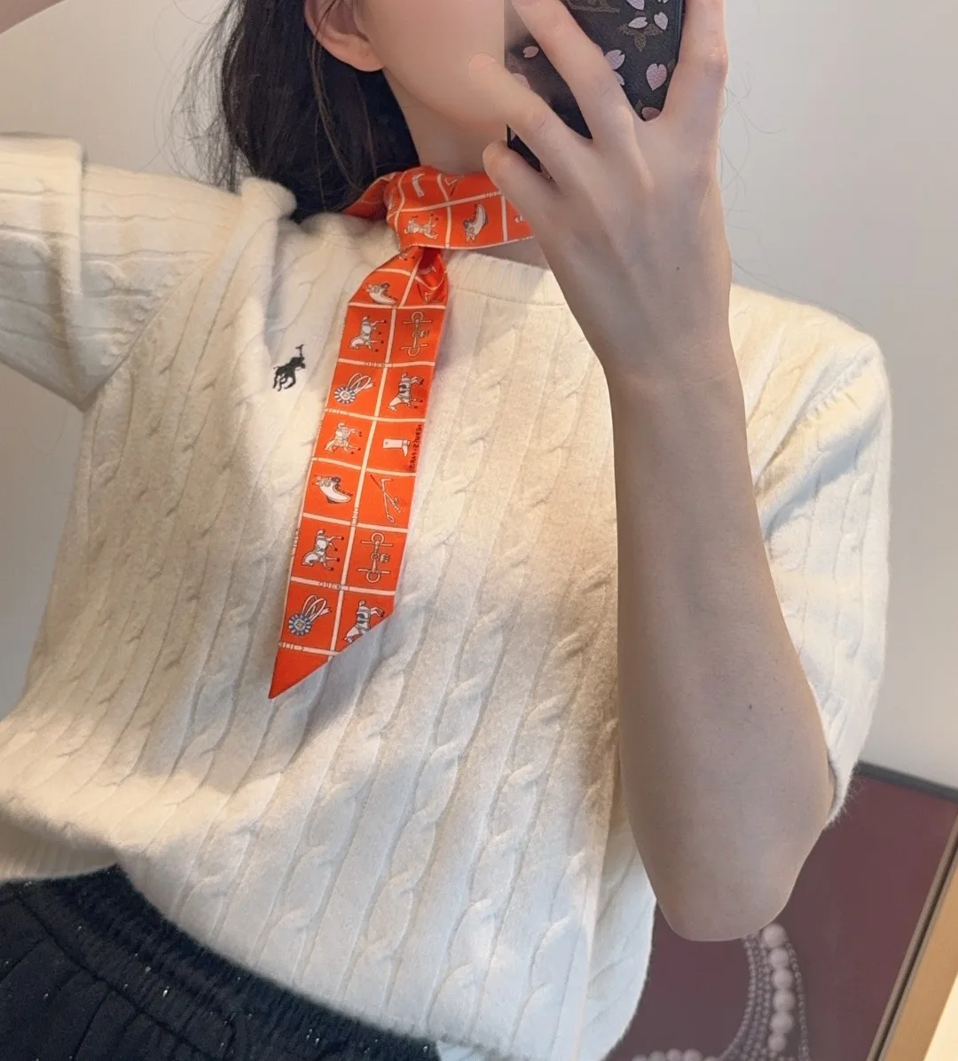 Hermès Silk Scarf