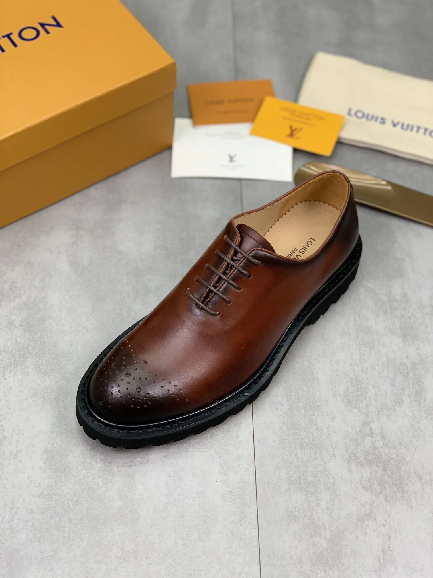 Louis Vuitton Leather Shoes