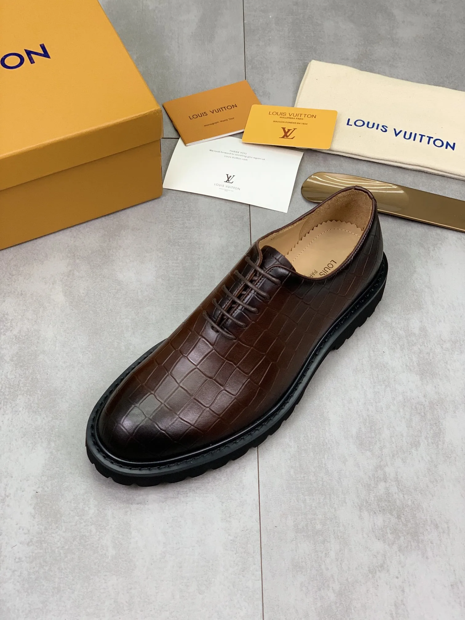 Louis Vuitton Leather Shoes