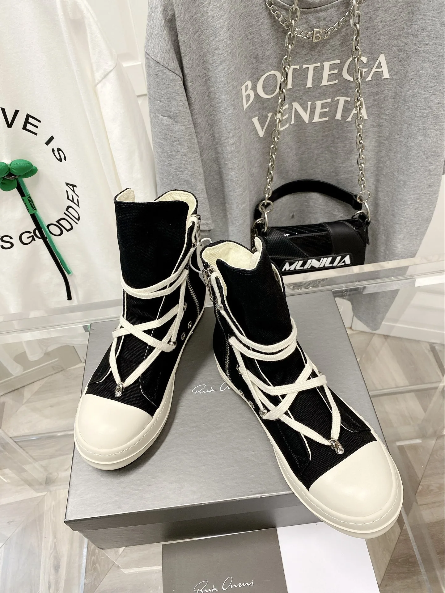 Rick Owens Canvas Shoes