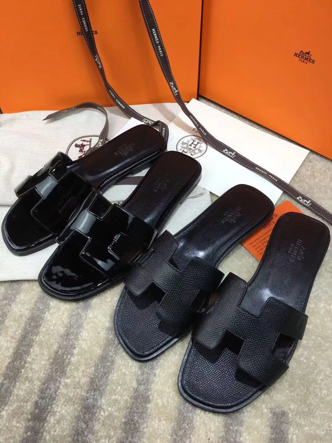 Hermès Slippers