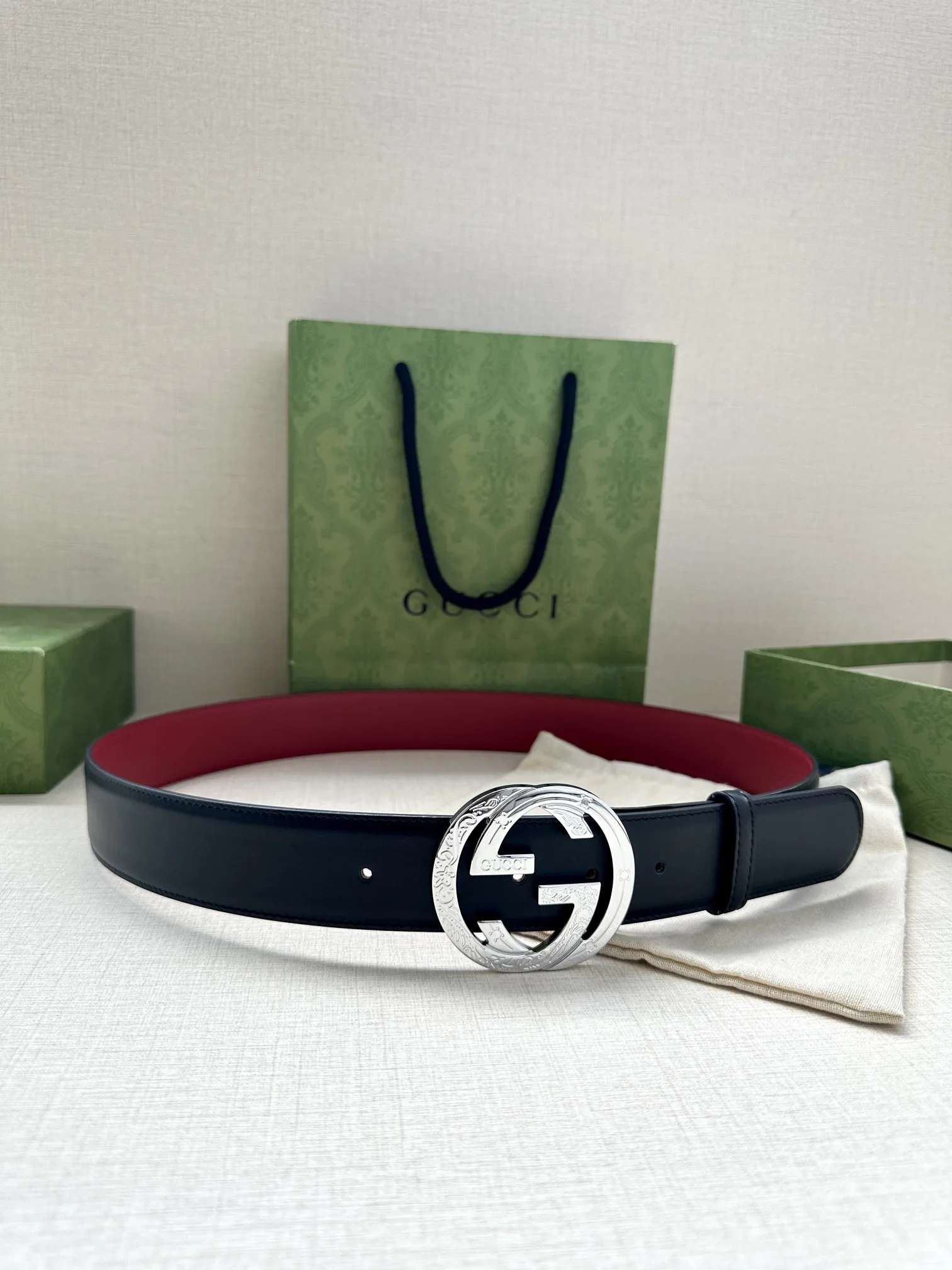 Gucci Leather Belt