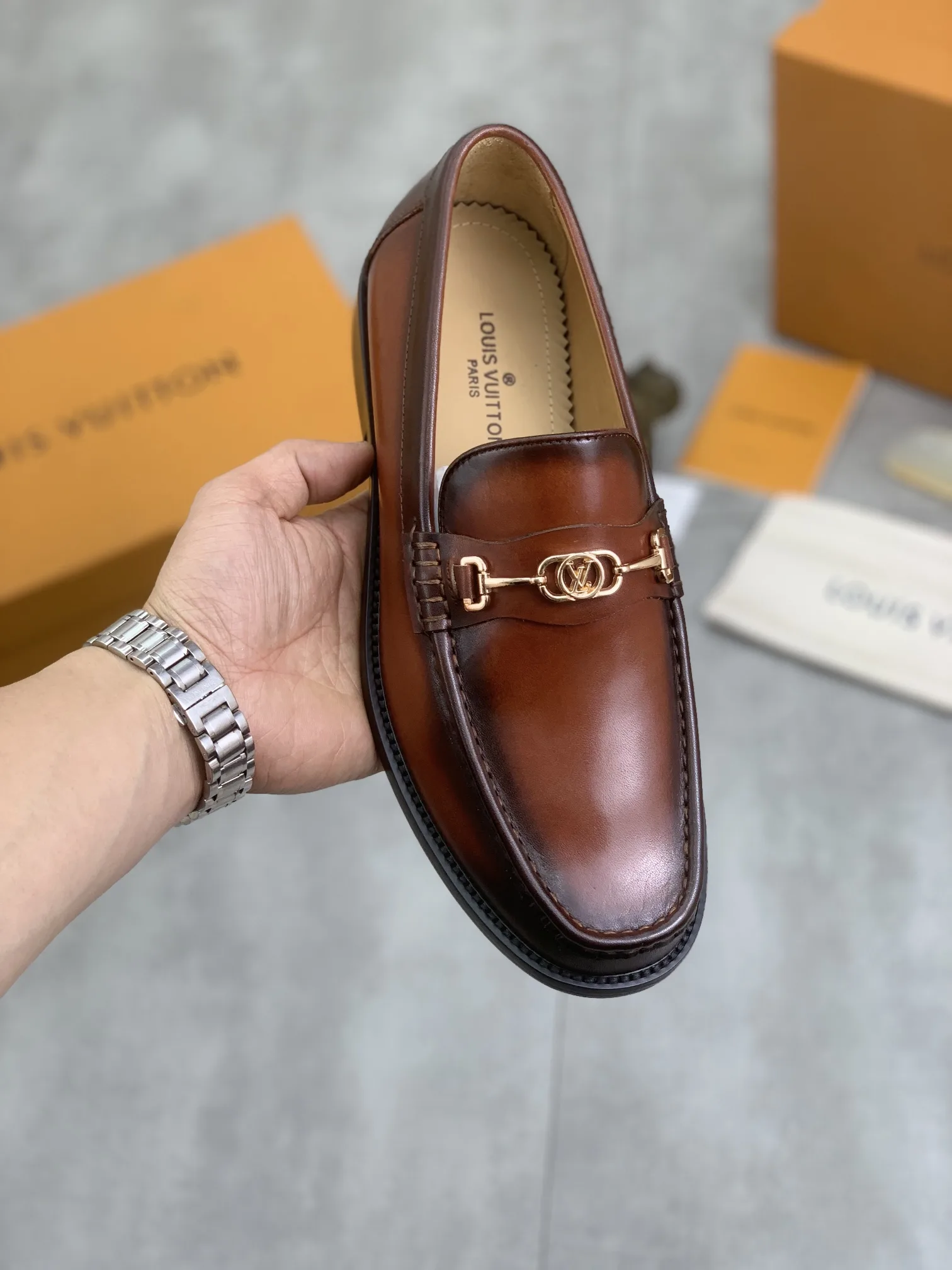 Louis Vuitton Leather Shoes