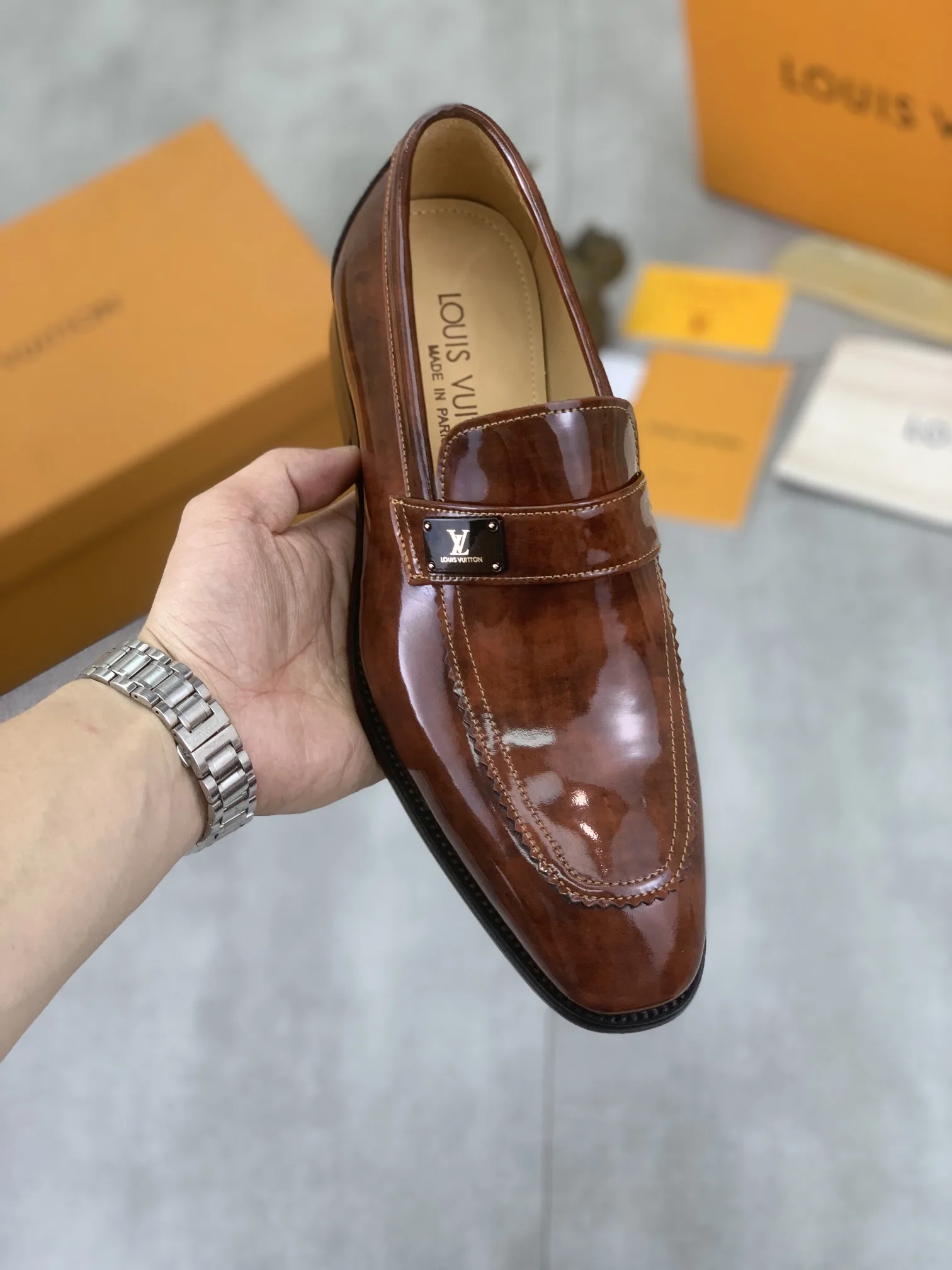 Louis Vuitton Leather Shoes