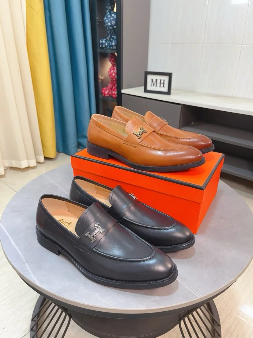 Hermès Leather Shoes