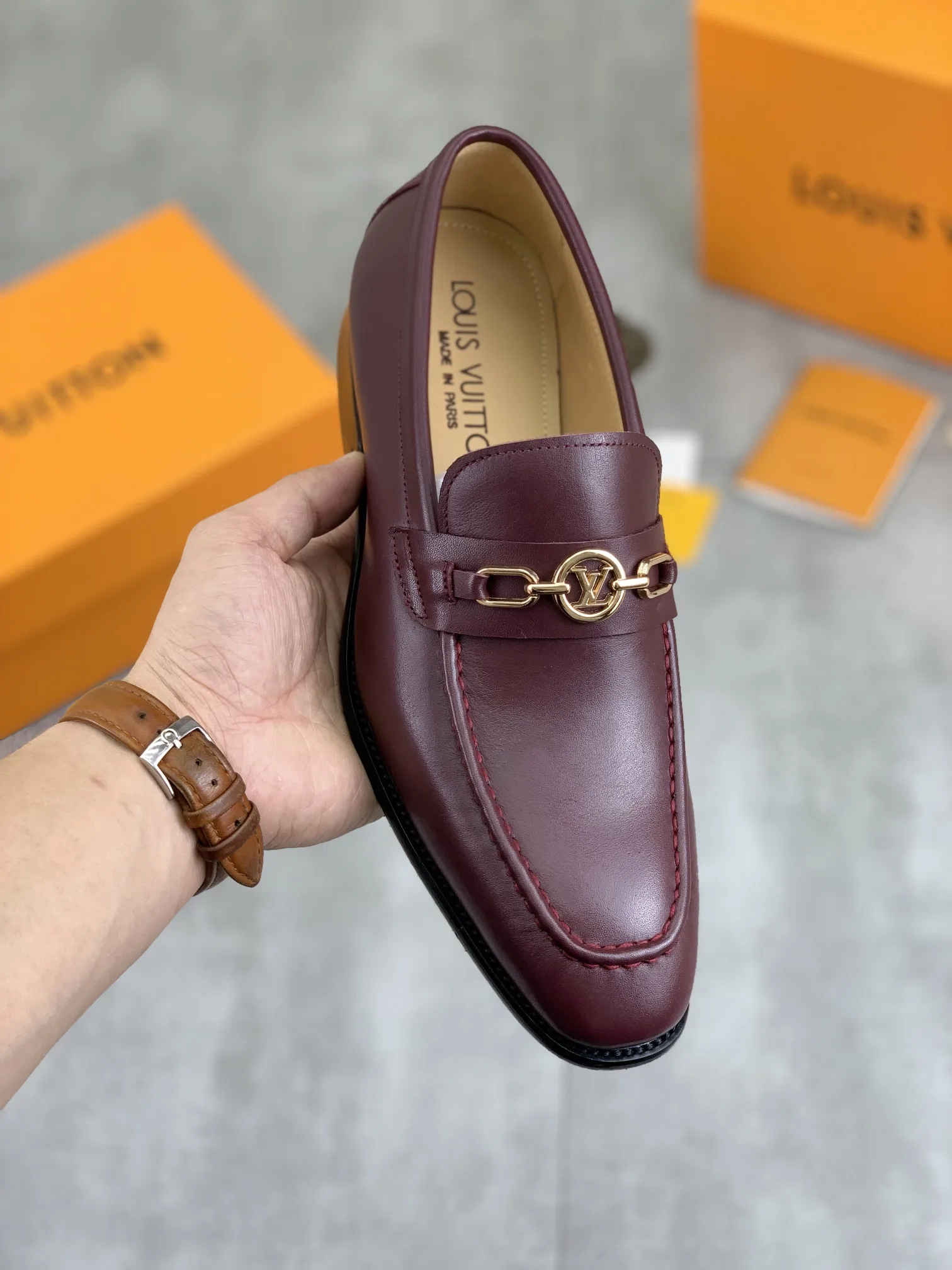 Louis Vuitton Leather Shoes