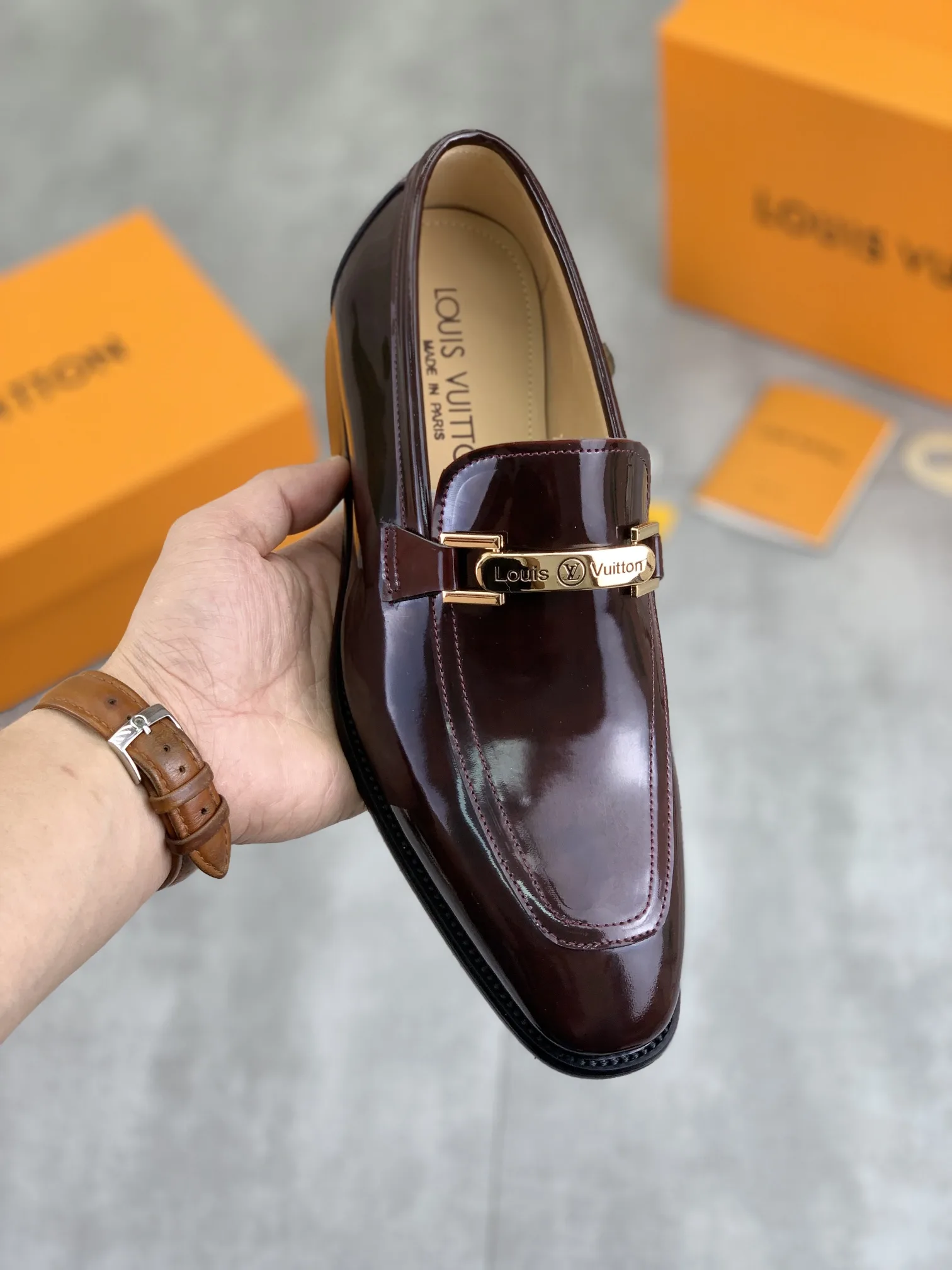 Louis Vuitton Leather Shoes