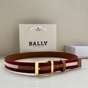 Bally Canvas Belt