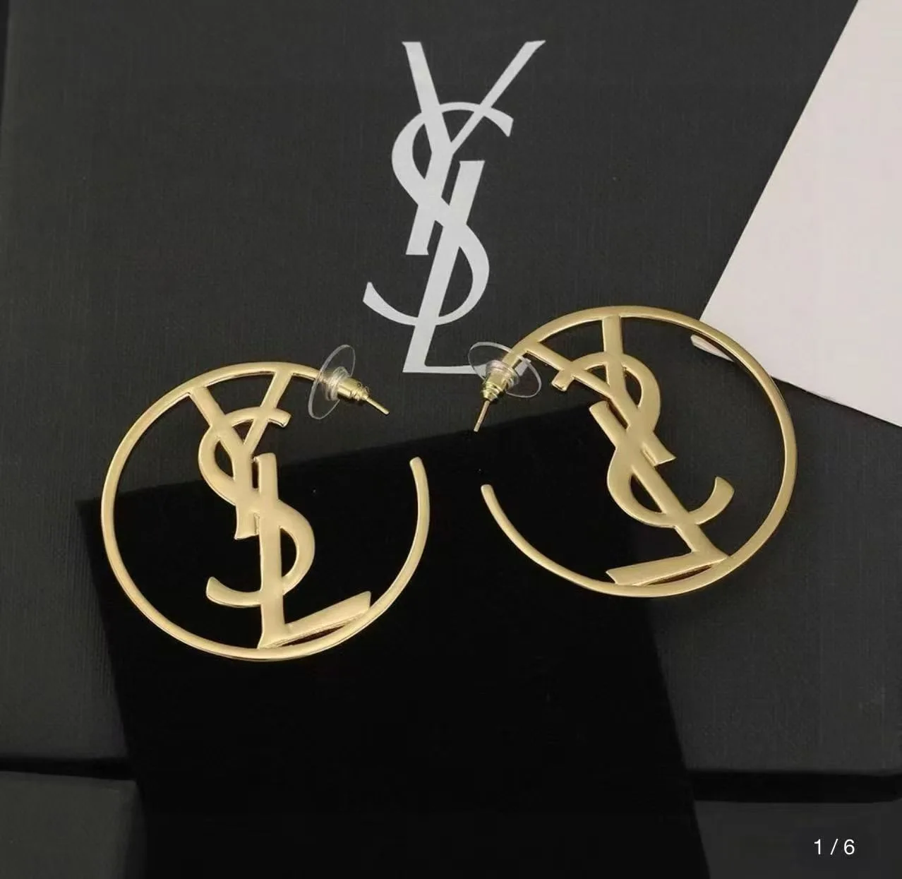Saint Laurent Brooch