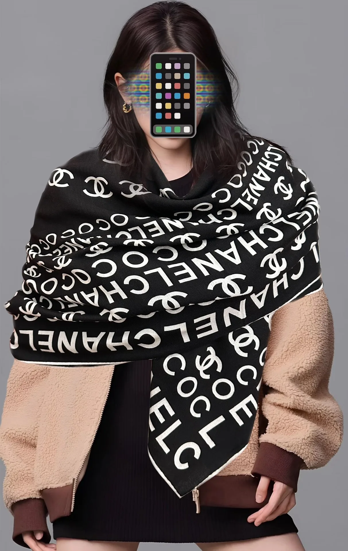 Chanel Silk Scarf