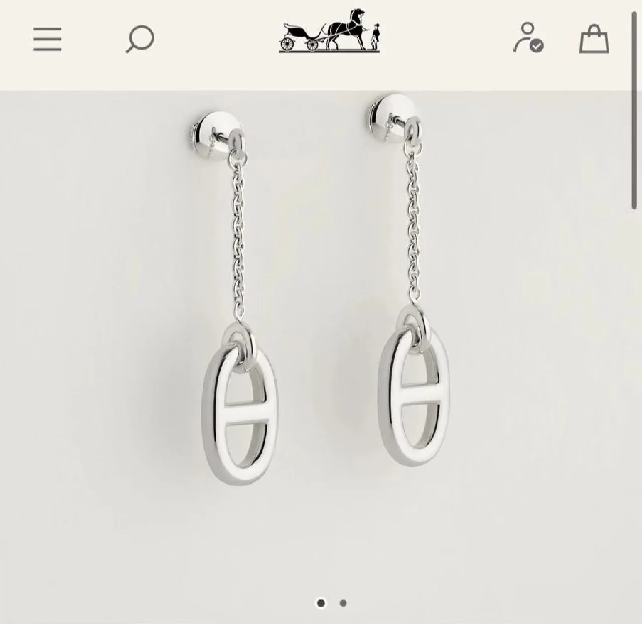 Hermès Earrings