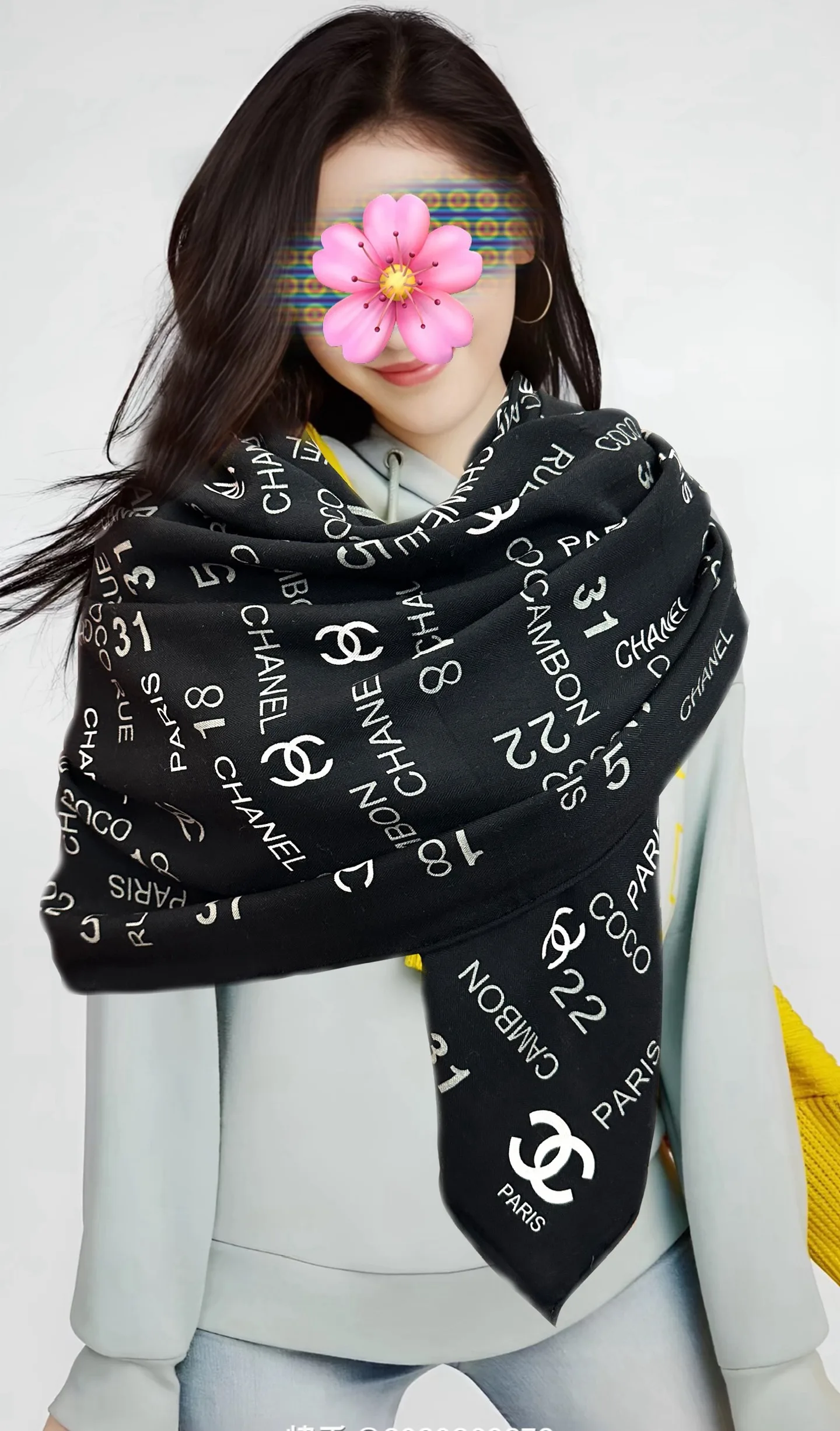 Chanel Silk Scarf