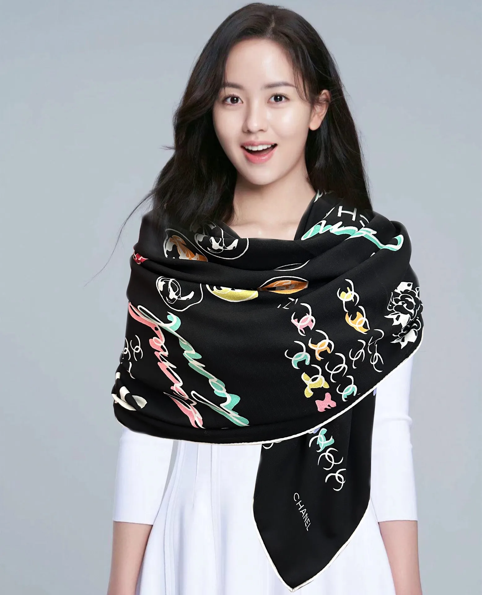 Chanel Silk Scarf