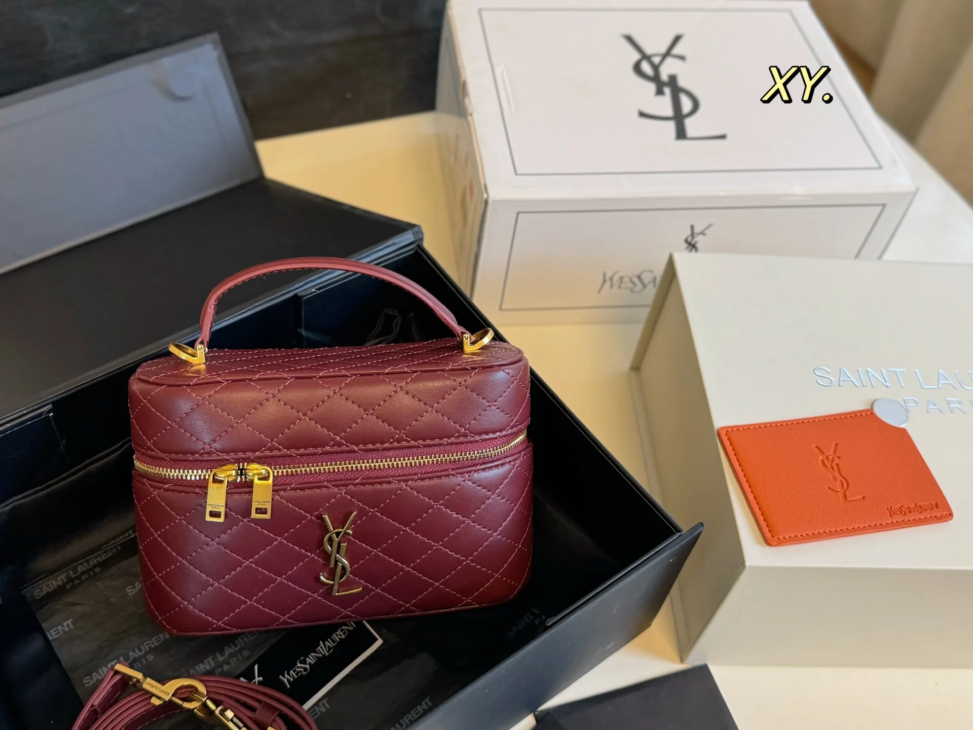 Saint Laurent Makeup Bag